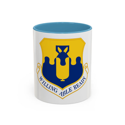 43 Air Mobility Operations Group AMC (U.S. Air Force) Accent Coffee Mug