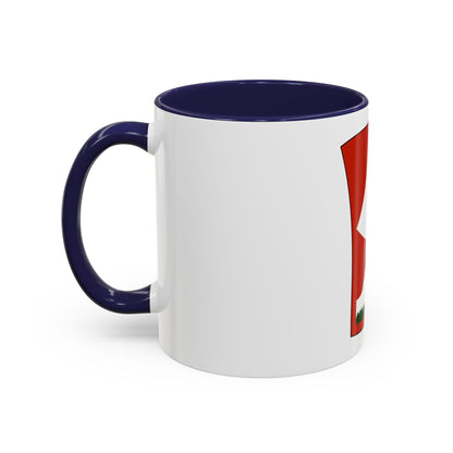 70th Infantry Division patch (U.S. Army) Accent Coffee Mug
