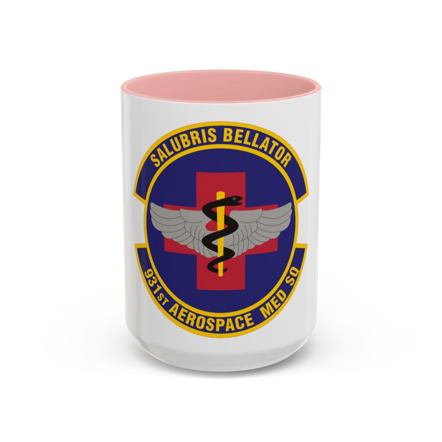 931 Aerospace Medicine Squadron AFRC (U.S. Air Force) Accent Coffee Mug