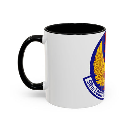 50th Logistics Readiness Flight (U.S. Air Force) Accent Coffee Mug