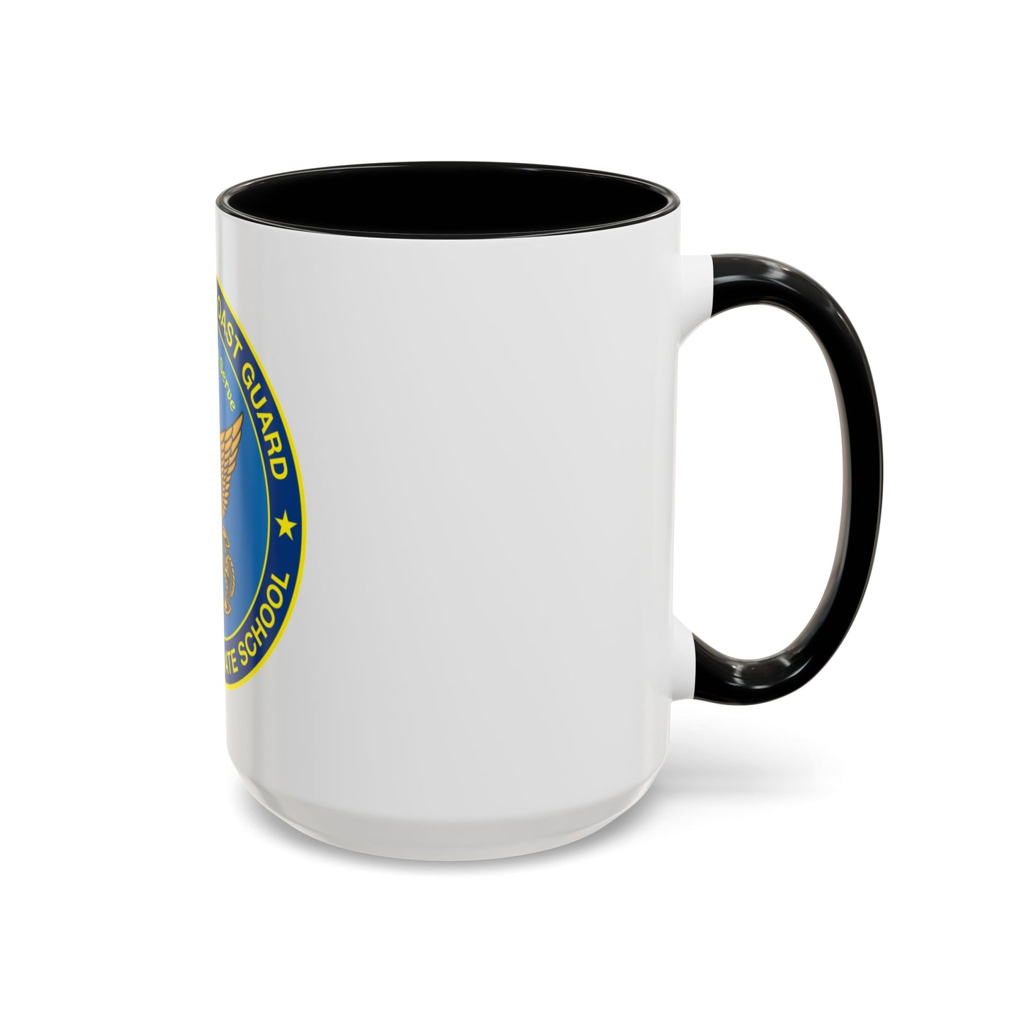 USCG Officer Candidate School (U.S. Coast Guard) Accent Coffee Mug
