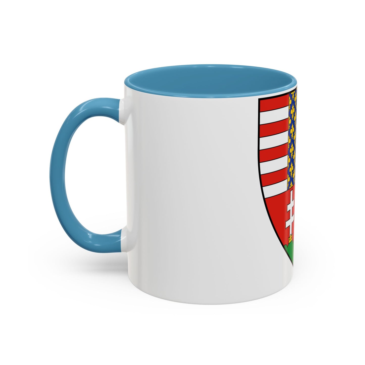 Coat of arms of Louis I of Hungary (1370) - Accent Coffee Mug