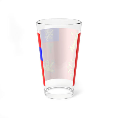 Flag of Tarn-et-Garonne (France) Pint Glass 16oz