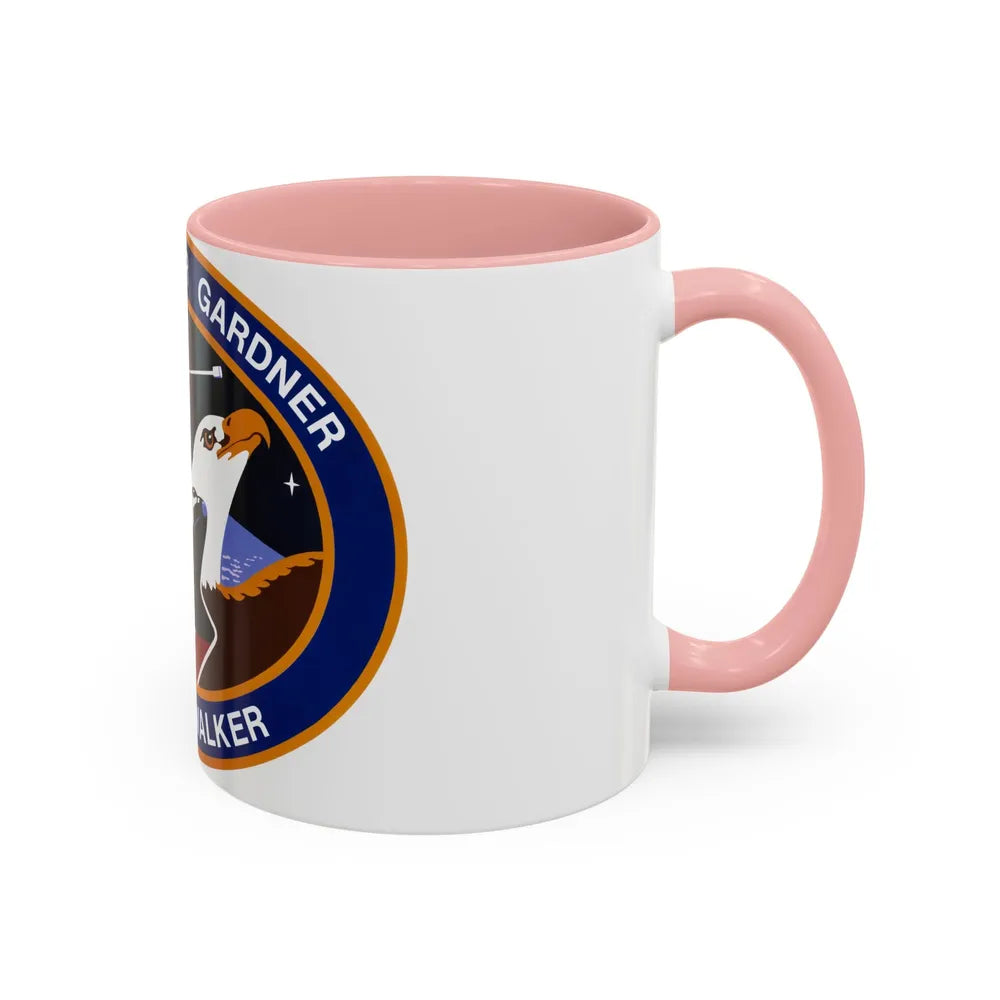 STS 51 a (NASA) Accent Coffee Mug-Go Mug Yourself