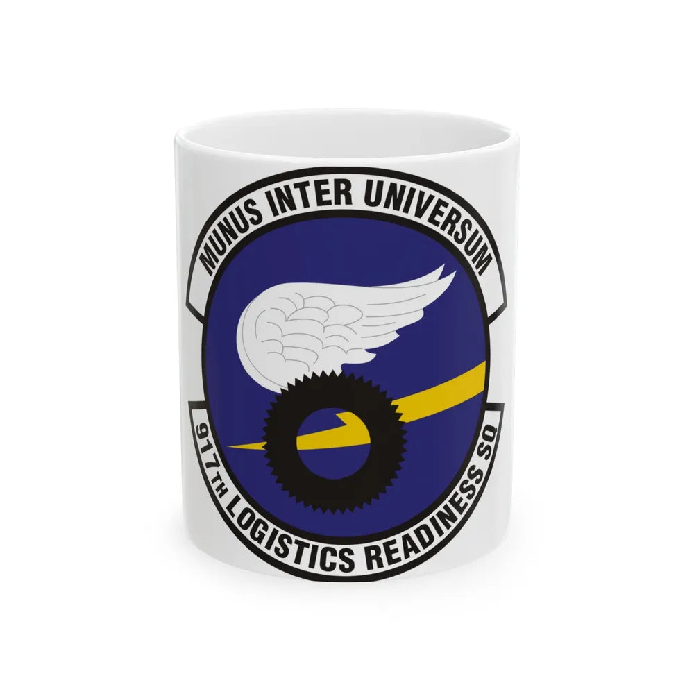 917th Logistics Readiness Squadron (U.S. Air Force) White Coffee Mug-11oz-Go Mug Yourself