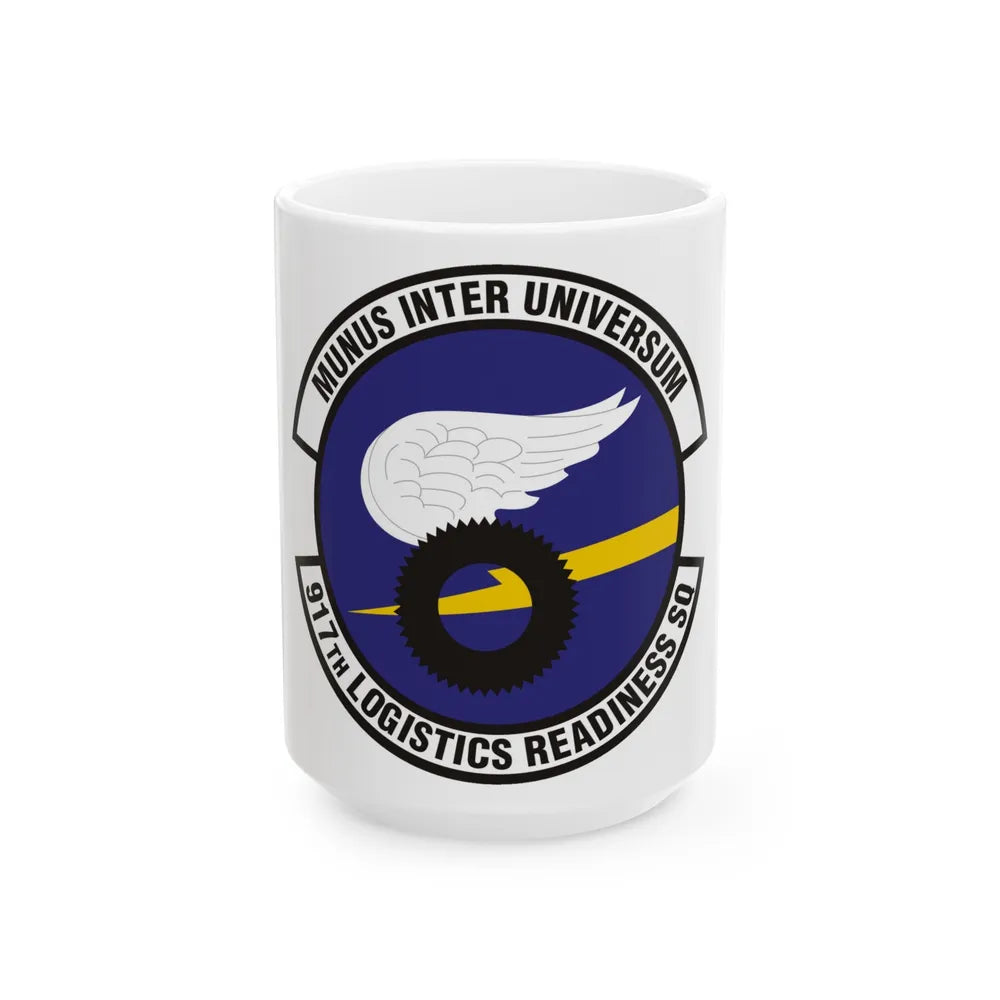 917th Logistics Readiness Squadron (U.S. Air Force) White Coffee Mug-15oz-Go Mug Yourself