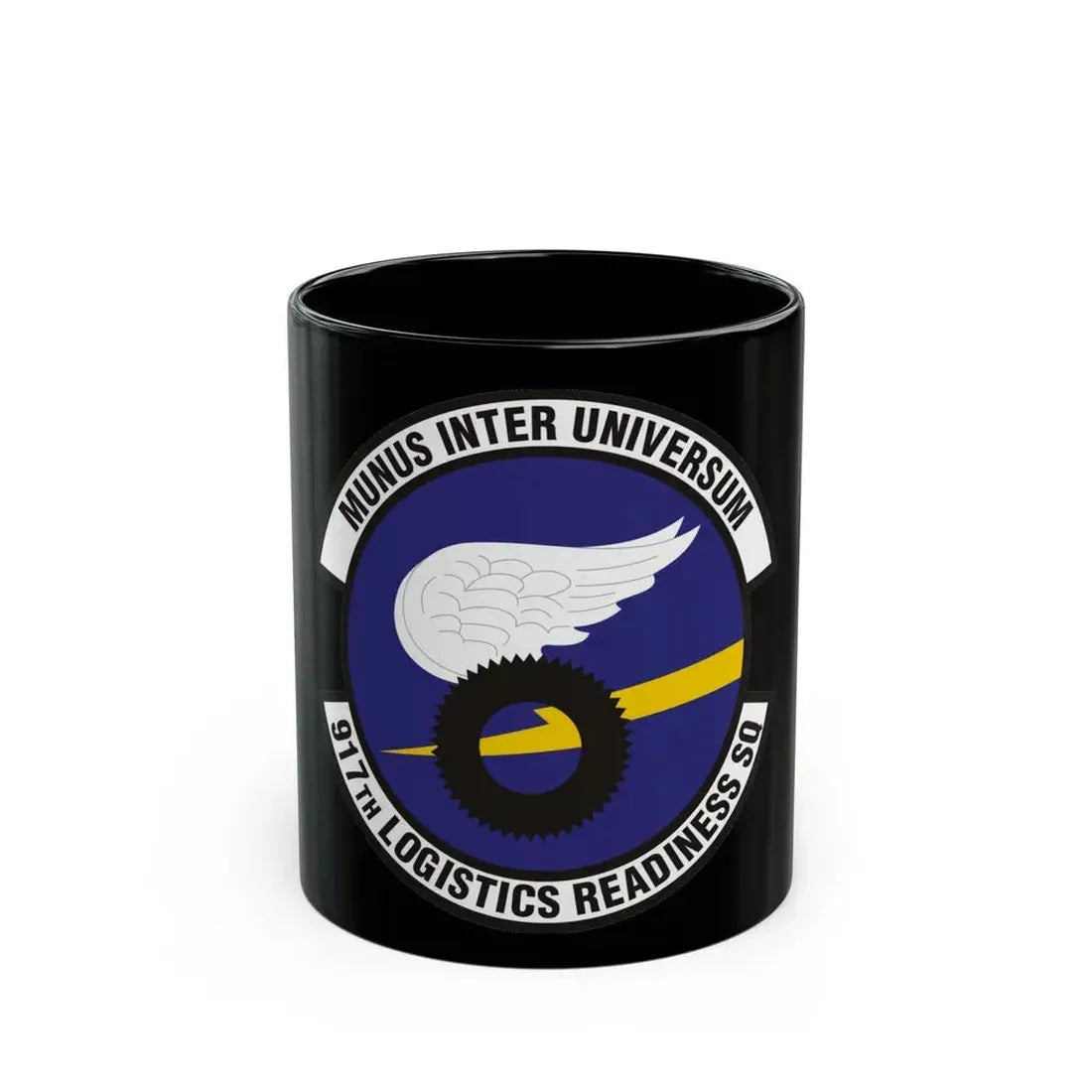 917th Logistics Readiness Squadron (U.S. Air Force) Black Coffee Mug 11oz - Go Mug Yourself