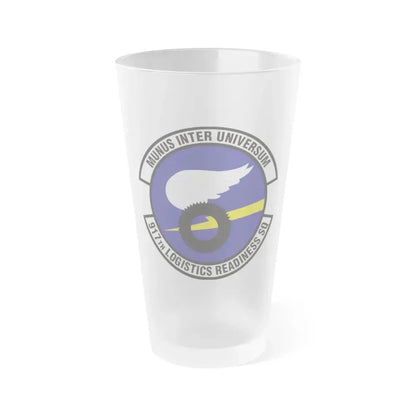917th Logistics Readiness Squadron (U.S. Air Force) Frosted Pint Glass 16oz 16oz Frosted - Go Mug Yourself