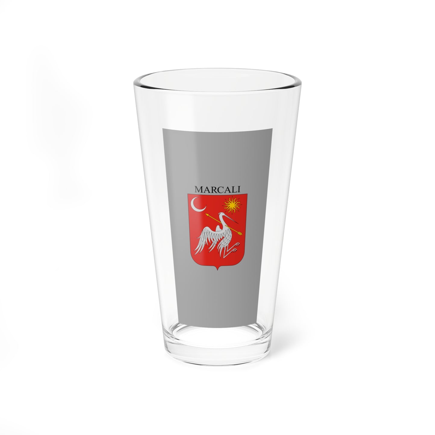 Flag of Marcali (Hungary) Pint Glass 16oz