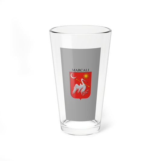 Flag of Marcali (Hungary) Pint Glass 16oz