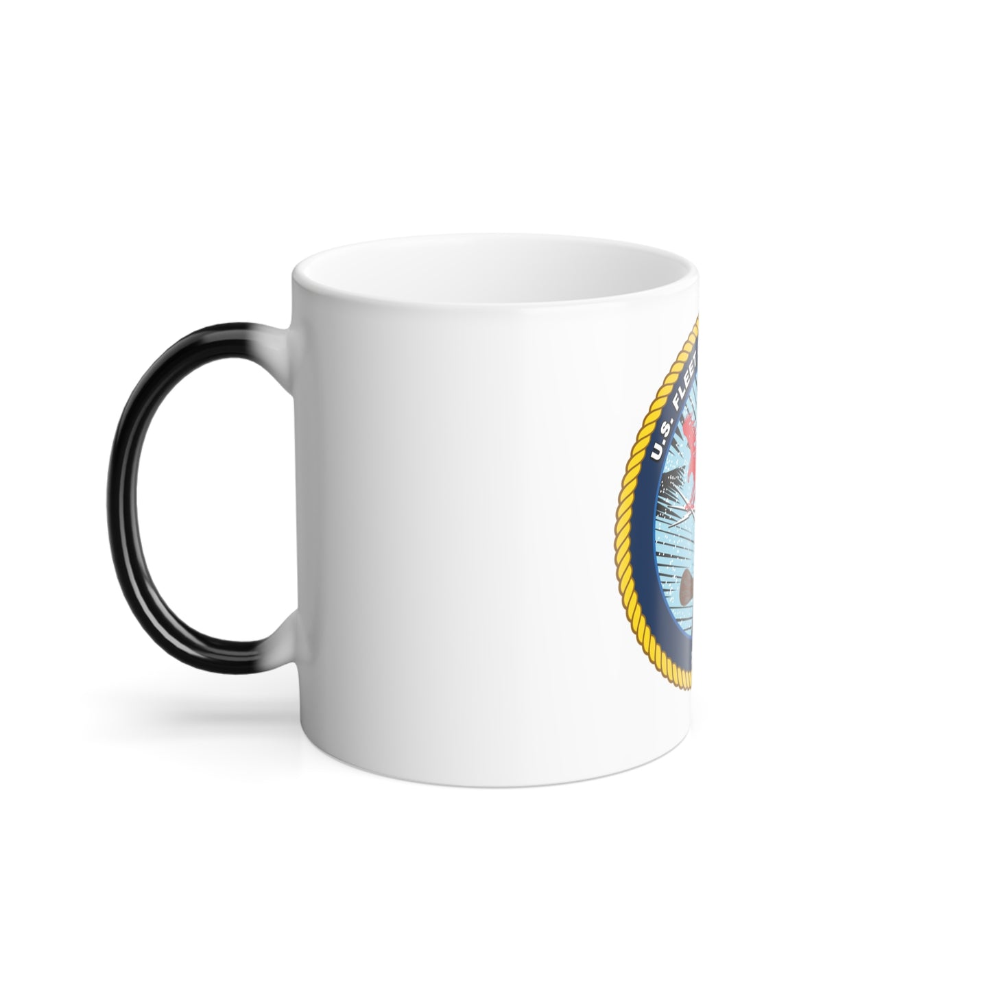 US Fleet Cyber Command (U.S. Navy) Color Changing Mug 11oz
