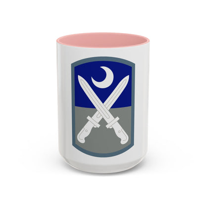 218 Maneuver Enhancement Brigade (U.S. Army) Accent Coffee Mug