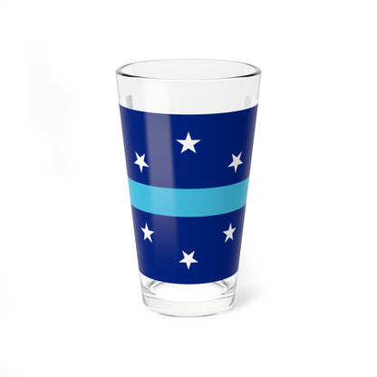 Flag of Anaheim California 2018-2019 (United States) Pint Glass 16oz