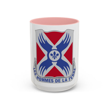 877 Engineer Battalion (U.S. Army) Accent Coffee Mug