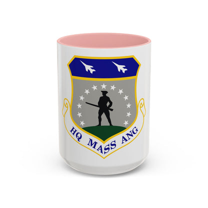 Headquarters Massachusetts Air National Guard (U.S. Air Force) Accent Coffee Mug