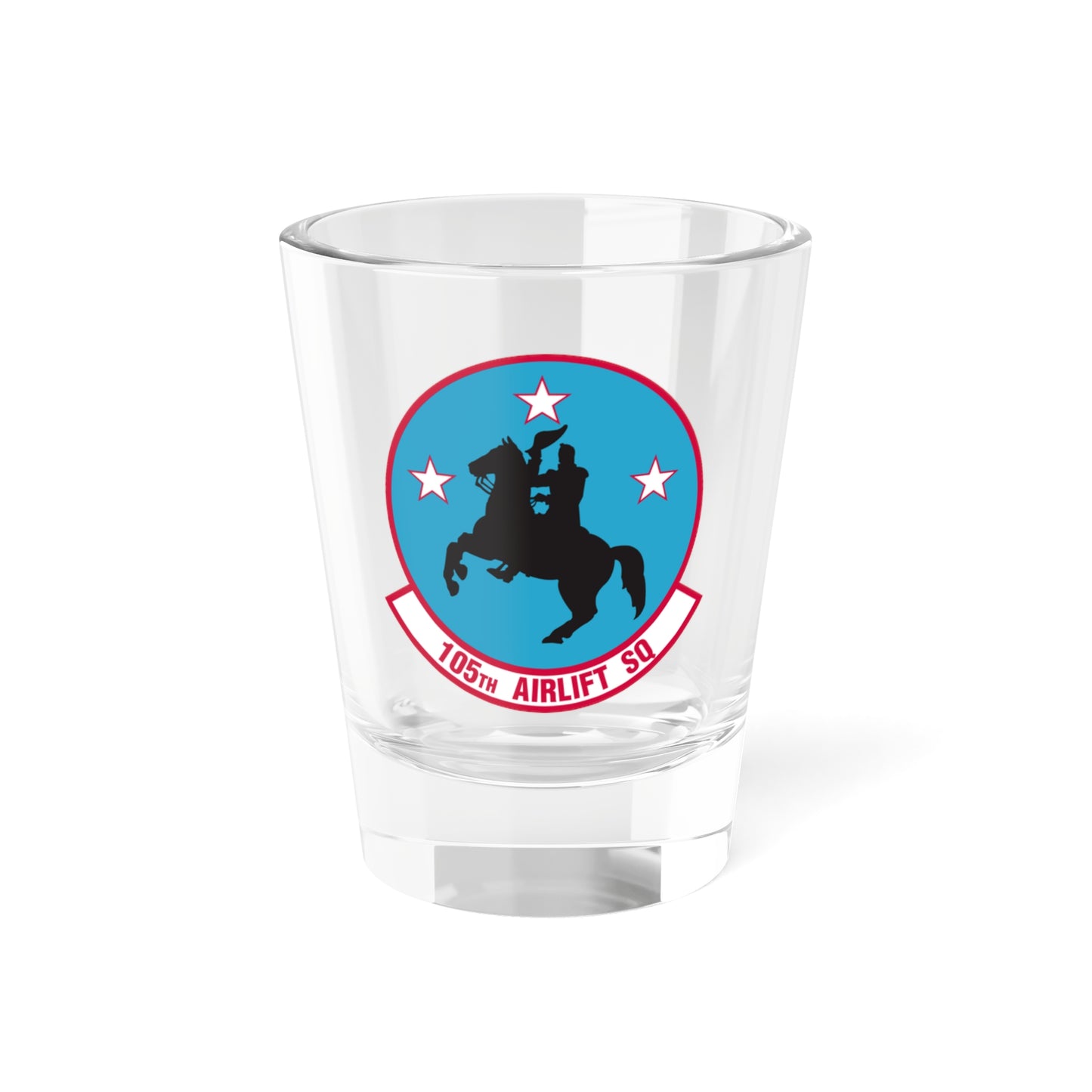 105th Airlift Squadron (U.S. Air Force) Shot Glass 1.5oz