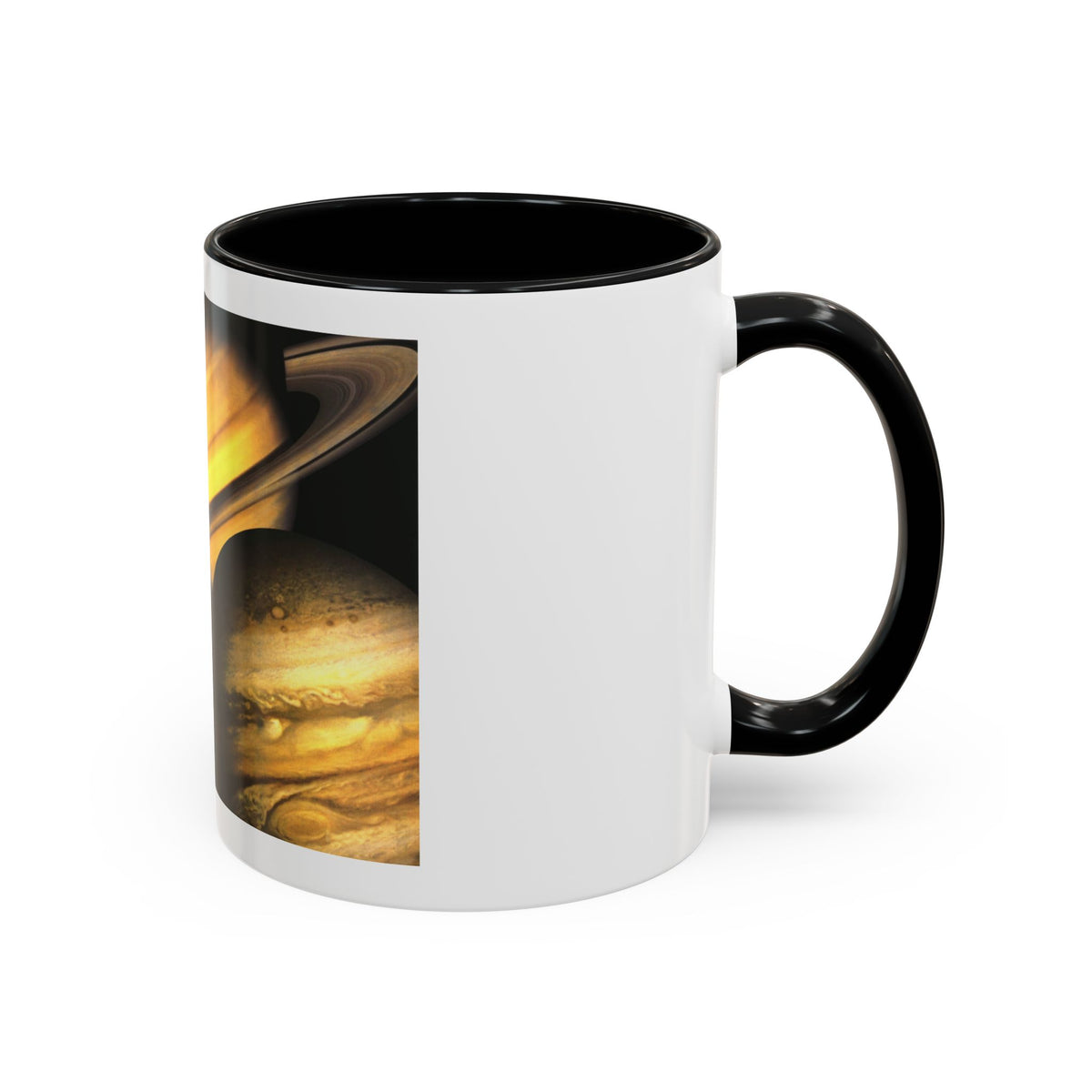 Space - The Solar System - Our Celestial Family (1990) (Map) Accent Coffee Mug