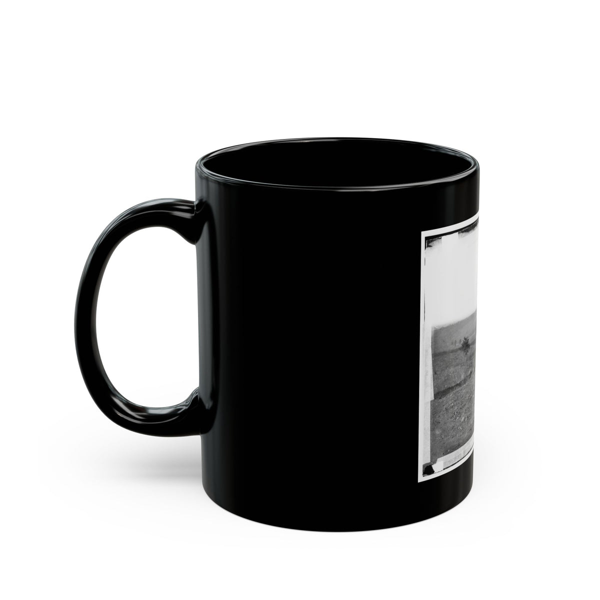 Antietam, Md. A Cavalry Orderly (U.S. Civil War) Black Coffee Mug