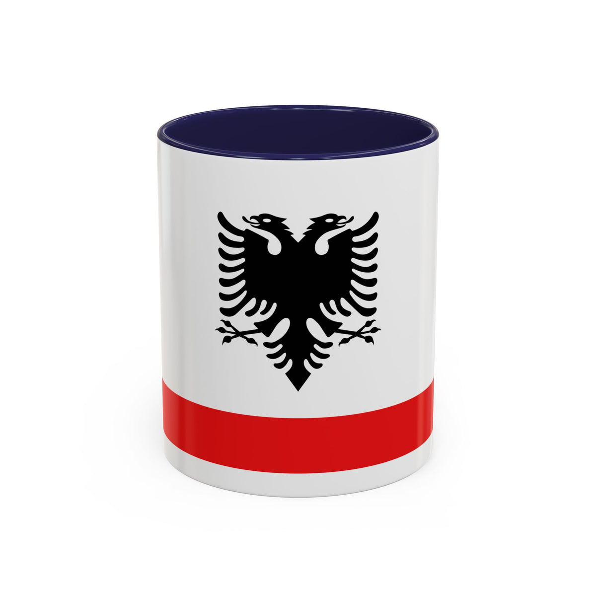 Naval Ensign of Albania - Accent Coffee Mug