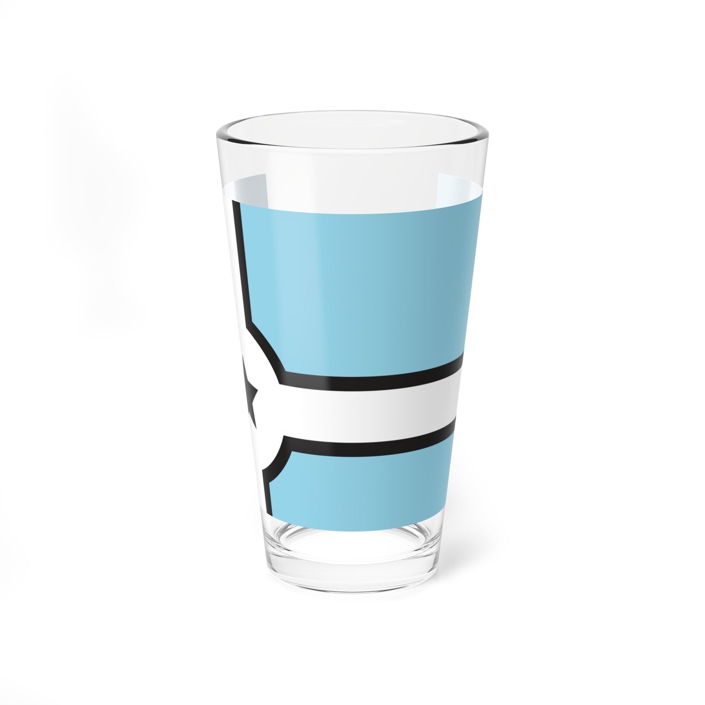 Joplin Missouri Crossroads flag proposal (United States) Pint Glass 16oz
