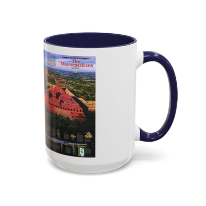 North America - The Mesoamericans (1997) (Map) Accent Coffee Mug