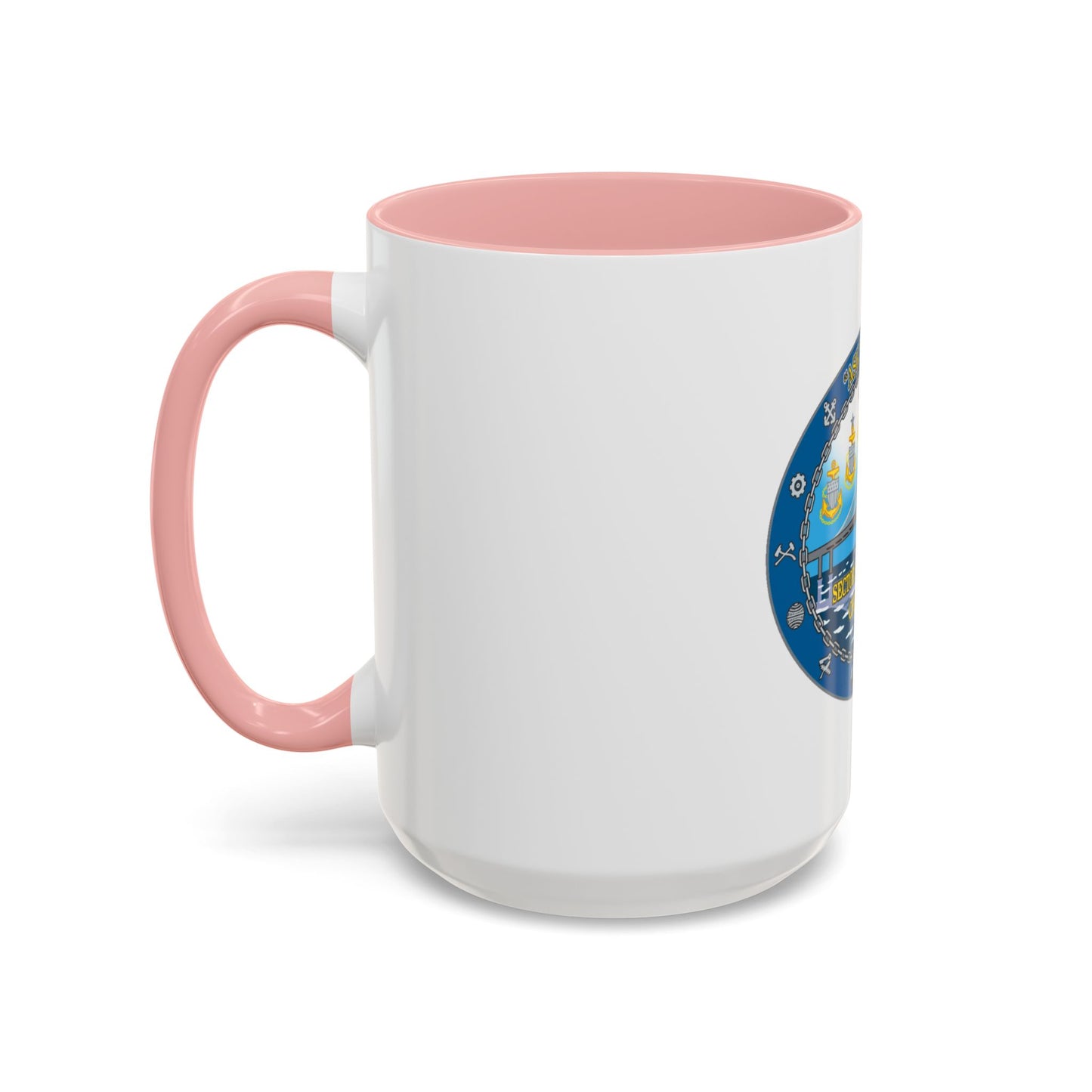 USCGS San Francisco Ask The Chief (U.S. Coast Guard) Accent Coffee Mug