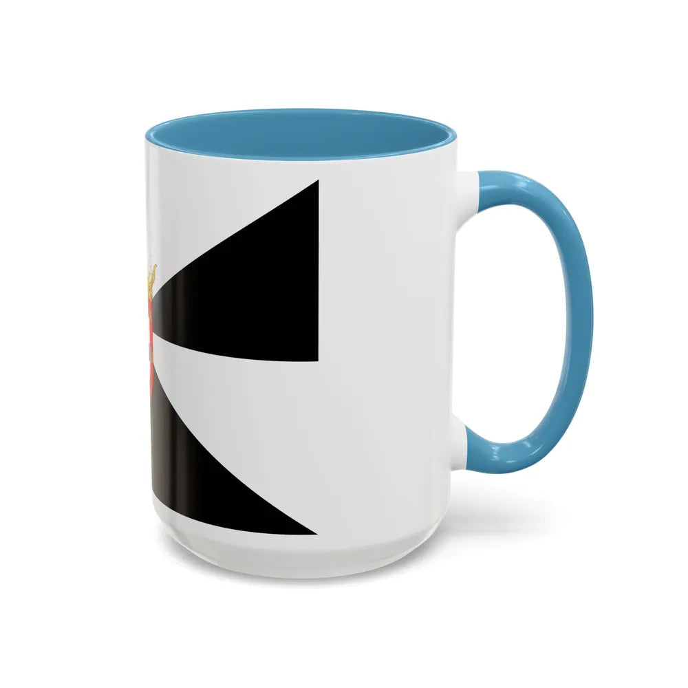 Flag of Ceuta Spain - Accent Coffee Mug-Go Mug Yourself