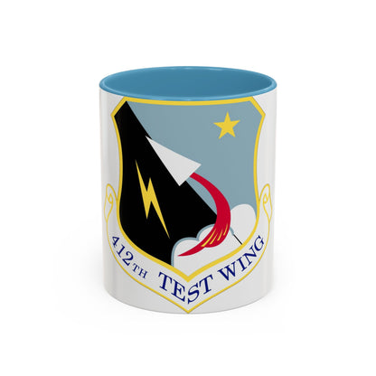 412th Test Wing (U.S. Air Force) Accent Coffee Mug