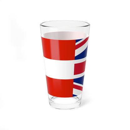 AU UK (United Kingdom) Pint Glass 16oz