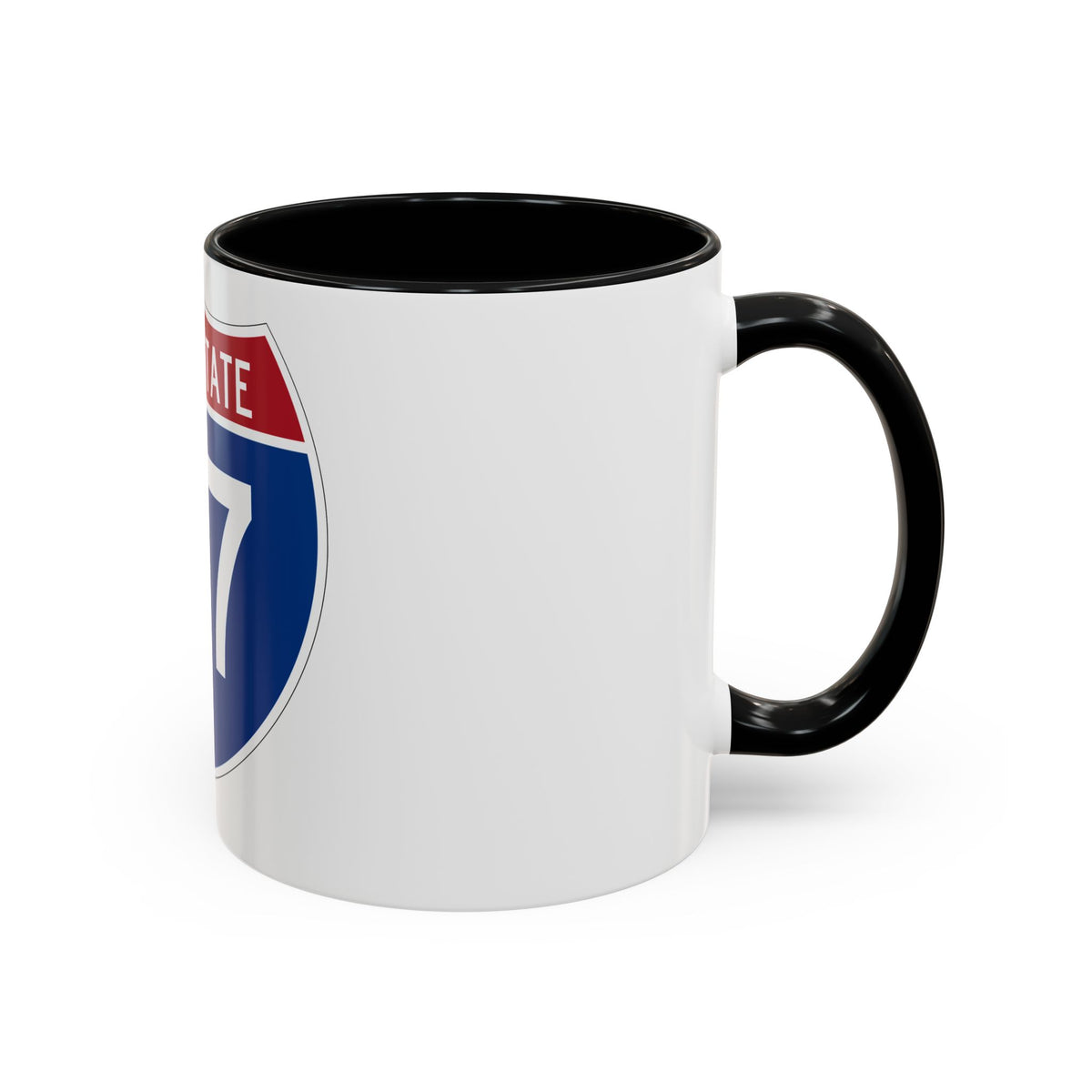 Interstate 77 (U.S. Highways) Accent Coffee Mug