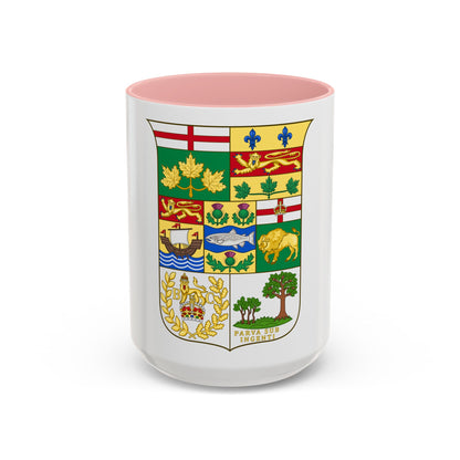 Arms of Canada 1873 - Accent Coffee Mug