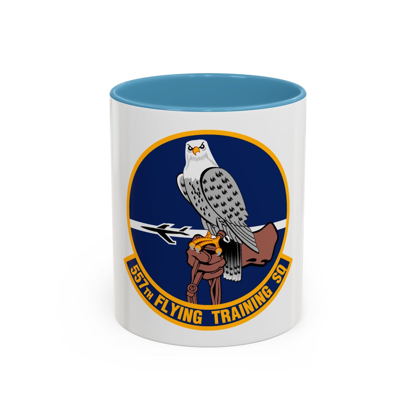 557 Flying Training Squadron AETC (U.S. Air Force) Accent Coffee Mug