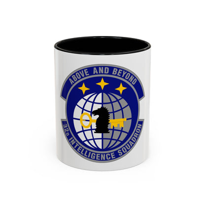 32 Intelligence Squadron AFISRA (U.S. Air Force) Accent Coffee Mug