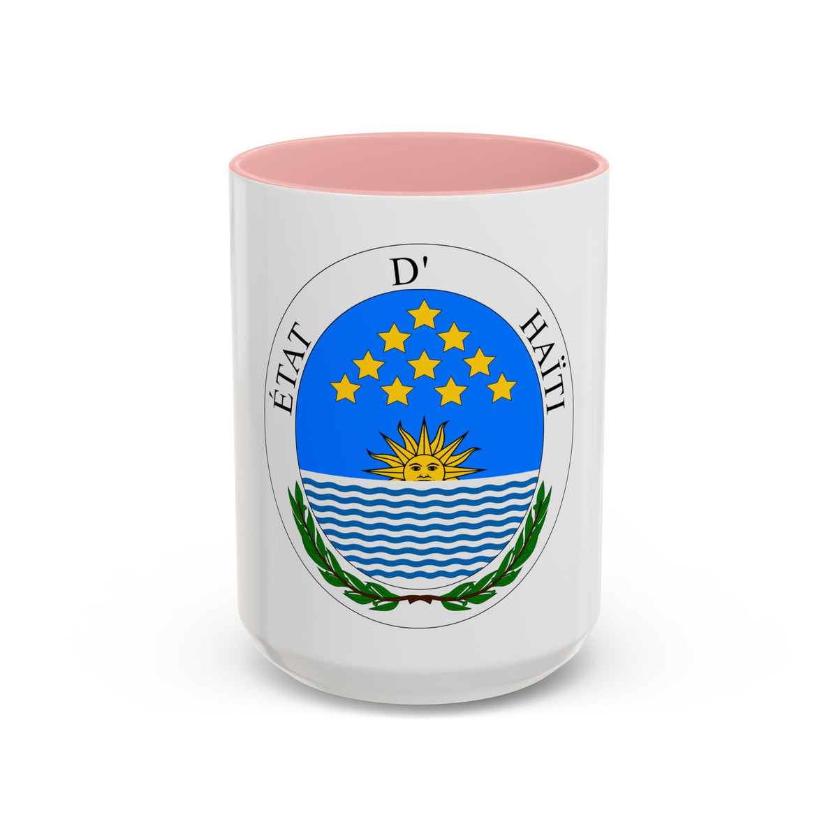 Seal of State of Haiti - Accent Coffee Mug