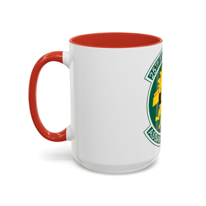 25th Fighters Sq (U.S. Air Force) Accent Coffee Mug