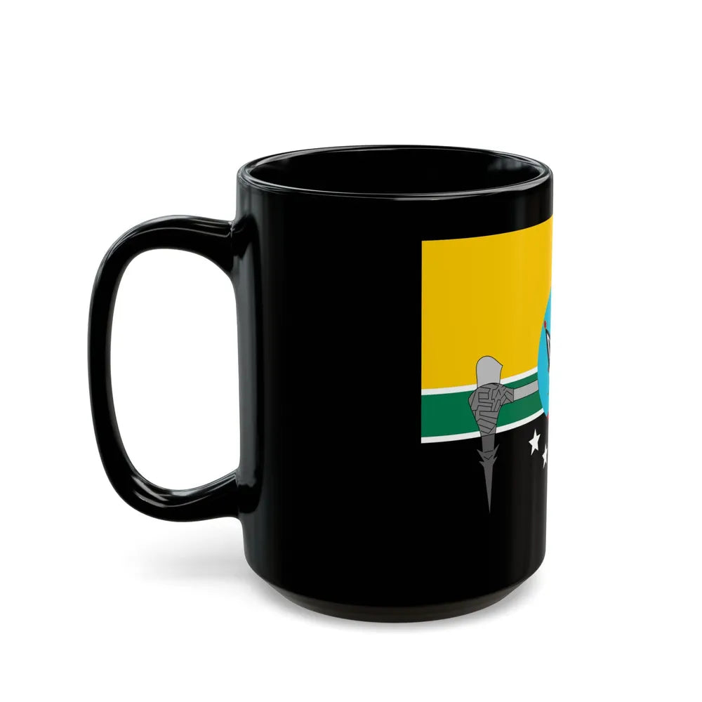 Flag of Hela Papa New Guinea - Black Coffee Mug-Go Mug Yourself