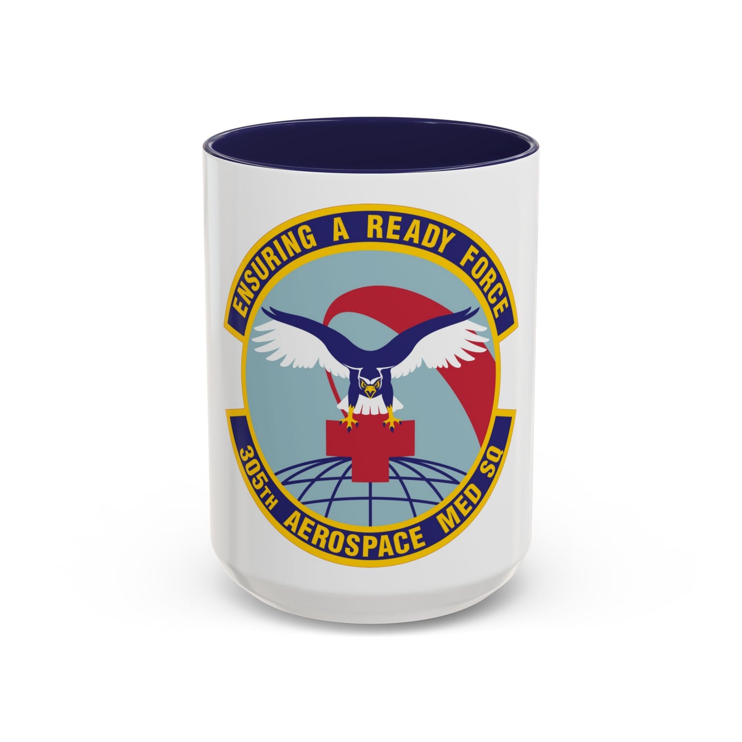 305th Aerospace Medicine Squadron (U.S. Air Force) Accent Coffee Mug
