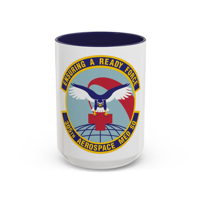 305th Aerospace Medicine Squadron (U.S. Air Force) Accent Coffee Mug
