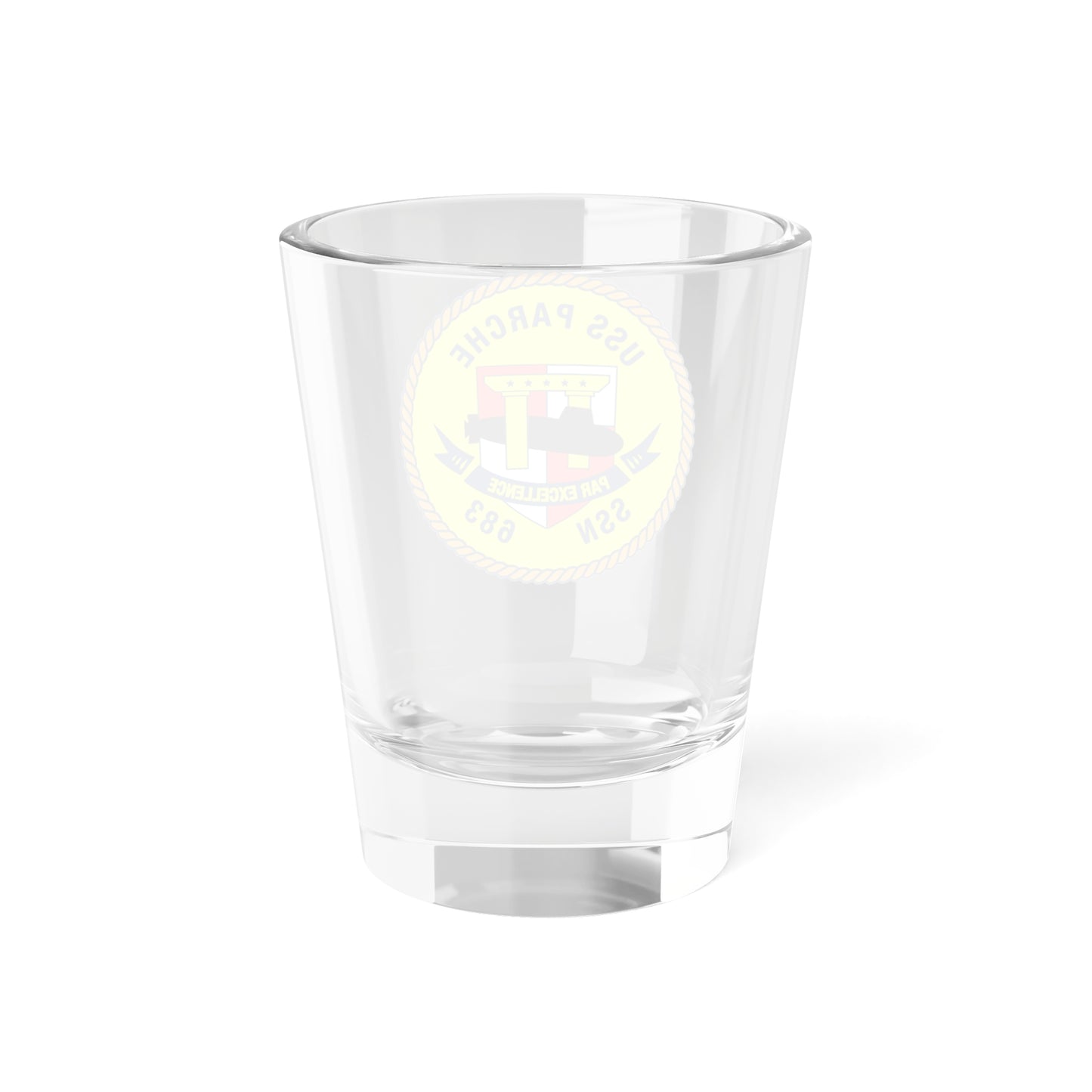 USS PArche SSN 683 (U.S. Navy) Shot Glass 1.5oz