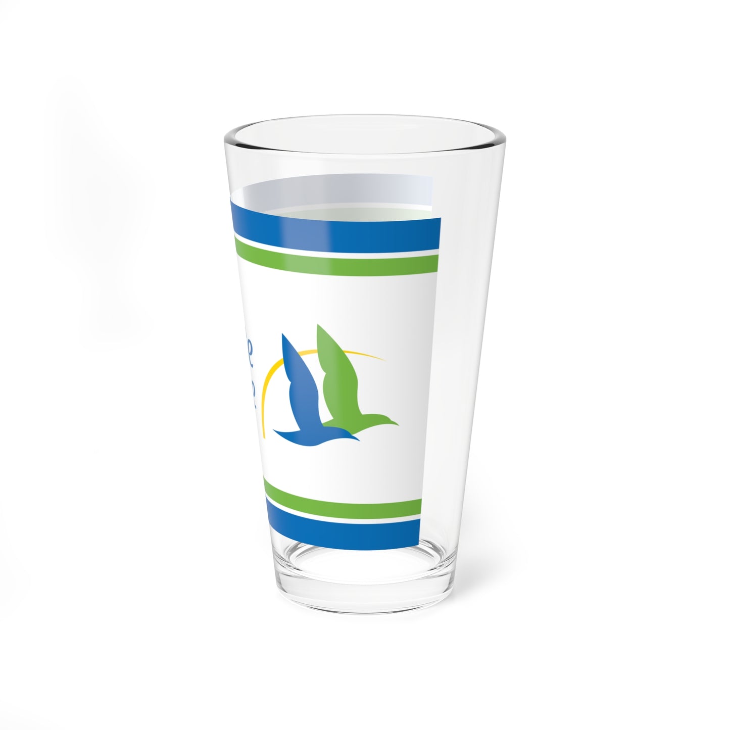 Flag of the Department of Charente-Maritime (France) Pint Glass 16oz