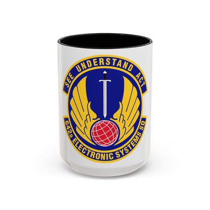 642d Electronic Systems Squadron (U.S. Air Force) Accent Coffee Mug