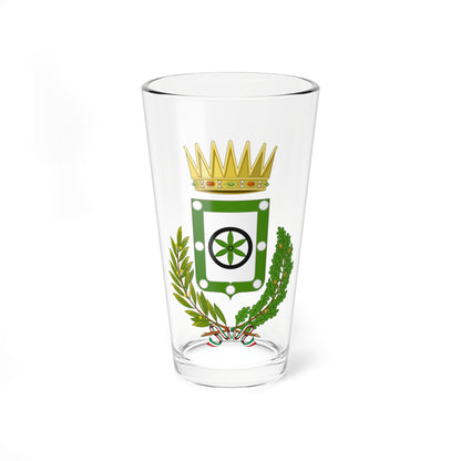 Unione Montana dei Comuni dellAppennino Reggiano-Stemma (Italy) (Coat of Arms) Pint Glass 16oz