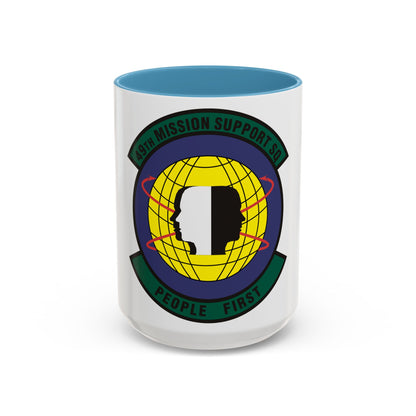 49th Mission Support Squadron (U.S. Air Force) Accent Coffee Mug