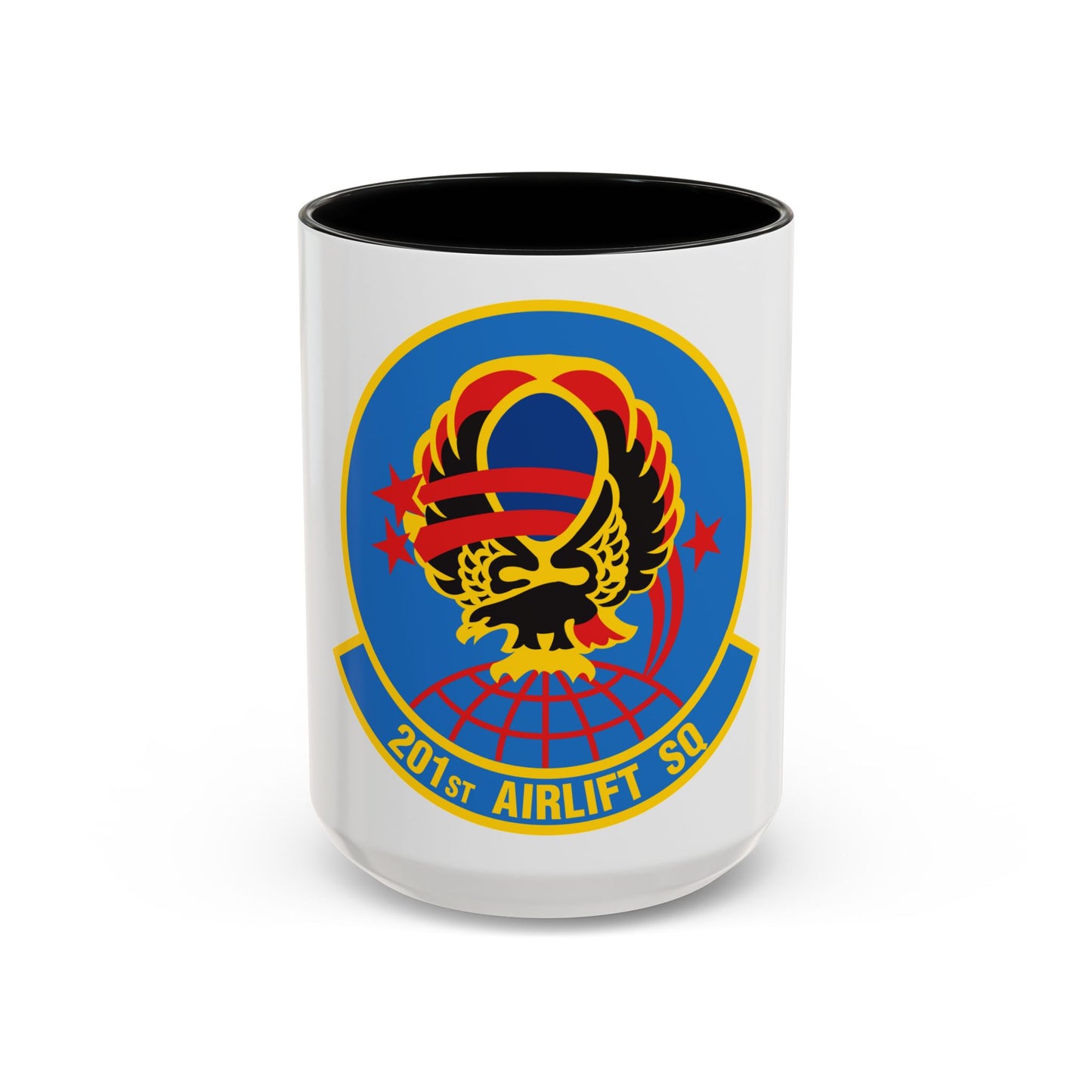 201 Airlift Squadron (U.S. Air Force) Accent Coffee Mug