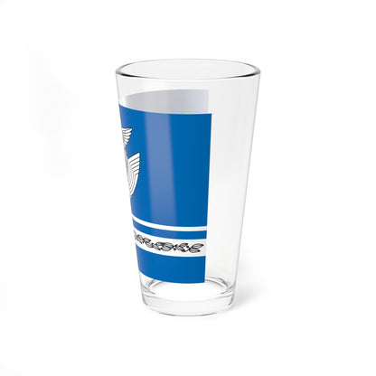 Flag of the Space Operations Squadron of JASDF (Japan) Pint Glass 16oz
