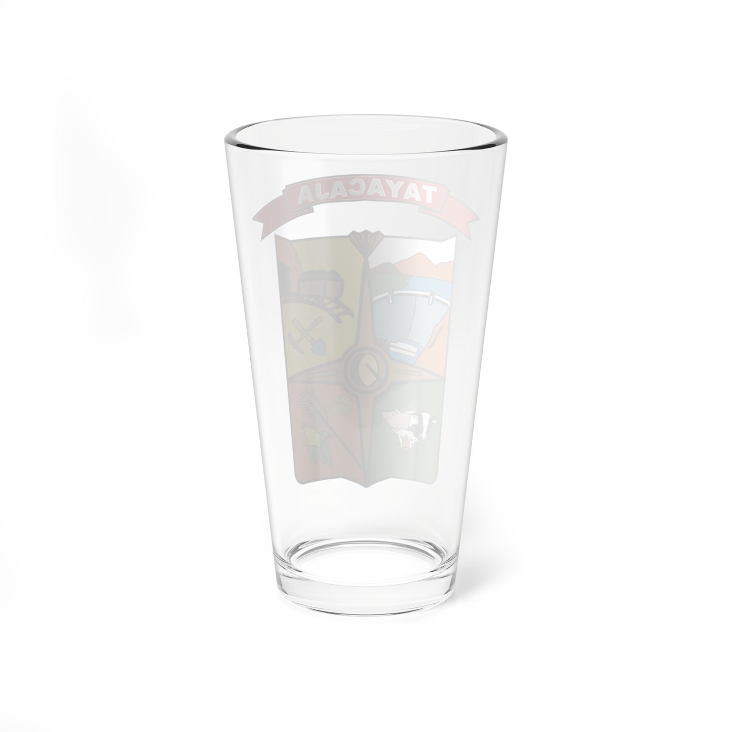 Escudo de Tayacaja (Peru) (Coat of Arms) Pint Glass 16oz