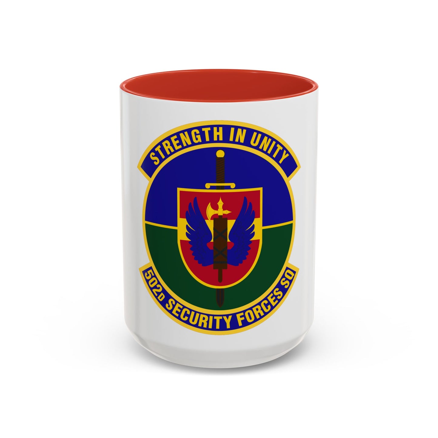 502d Security Forces Squadron (U.S. Air Force) Accent Coffee Mug