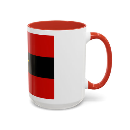 Civil Ensign of Albania 1945 to 1992 - Accent Coffee Mug
