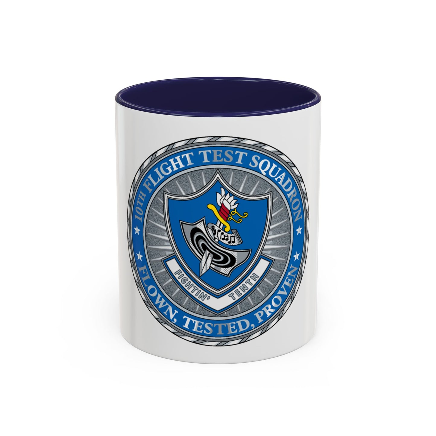 10th Flight Test Sq (U.S. Air Force) Accent Coffee Mug