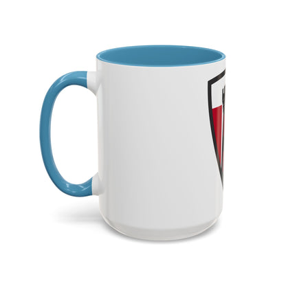 176 Engineer Brigade (U.S. Army) Accent Coffee Mug